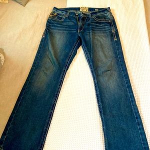Men’s Ariat straight fit straight leg denim jeans size 34/34